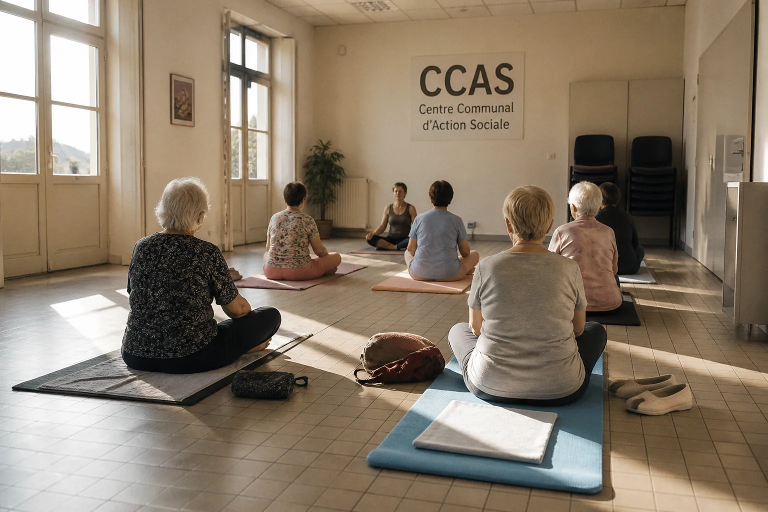 Des séances de sophrologie gratuites pour les seniors avec le CCAS
