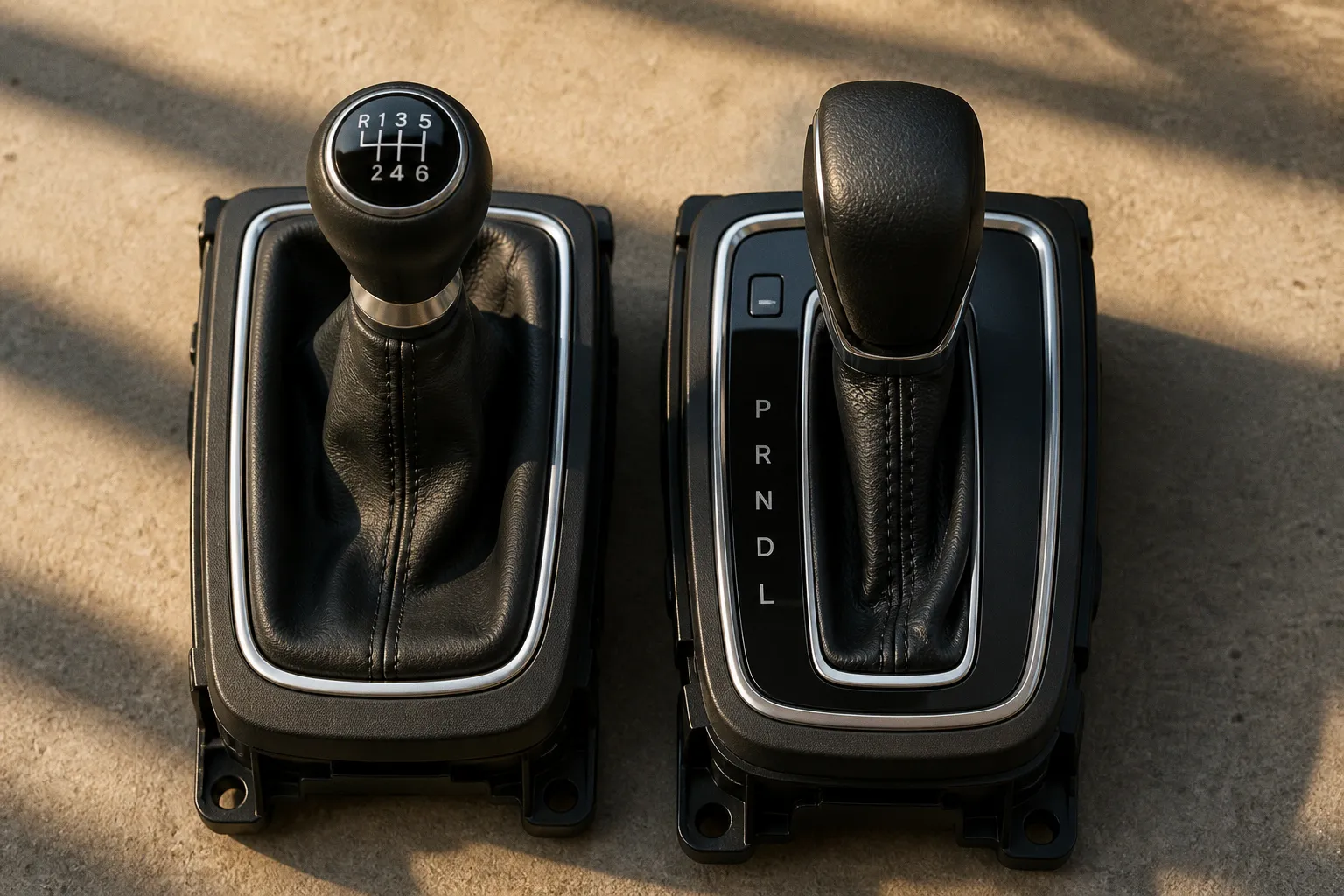 Location de voiture : boîte automatique ou manuelle ?