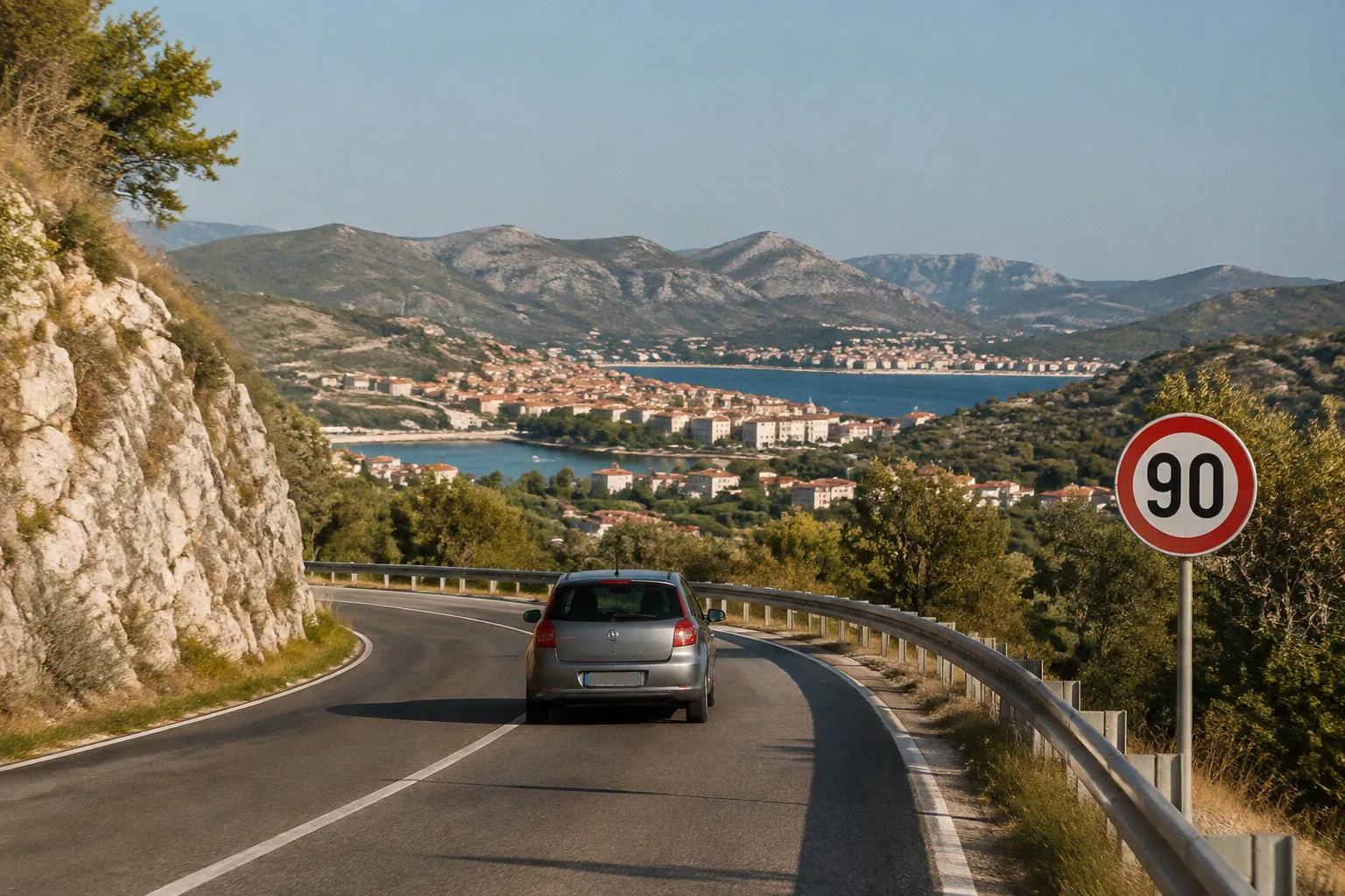 Location de voiture à Šibenik (Croatie) : guide pratique et conseils