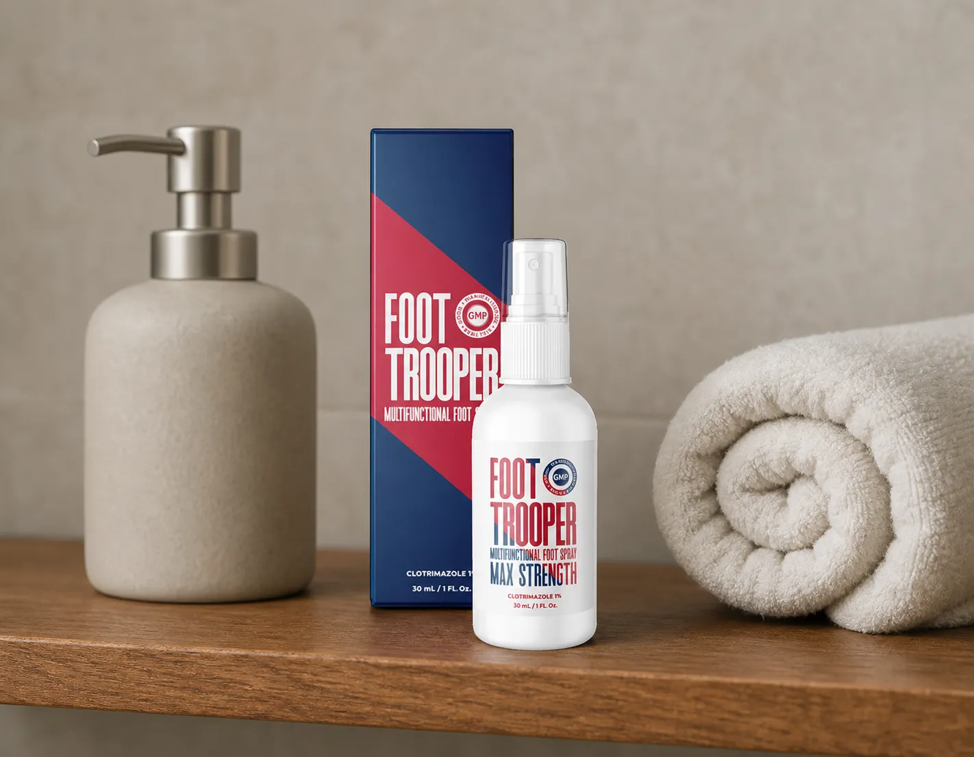 Foot Trooper-fungus remedy — le produit au quotidien