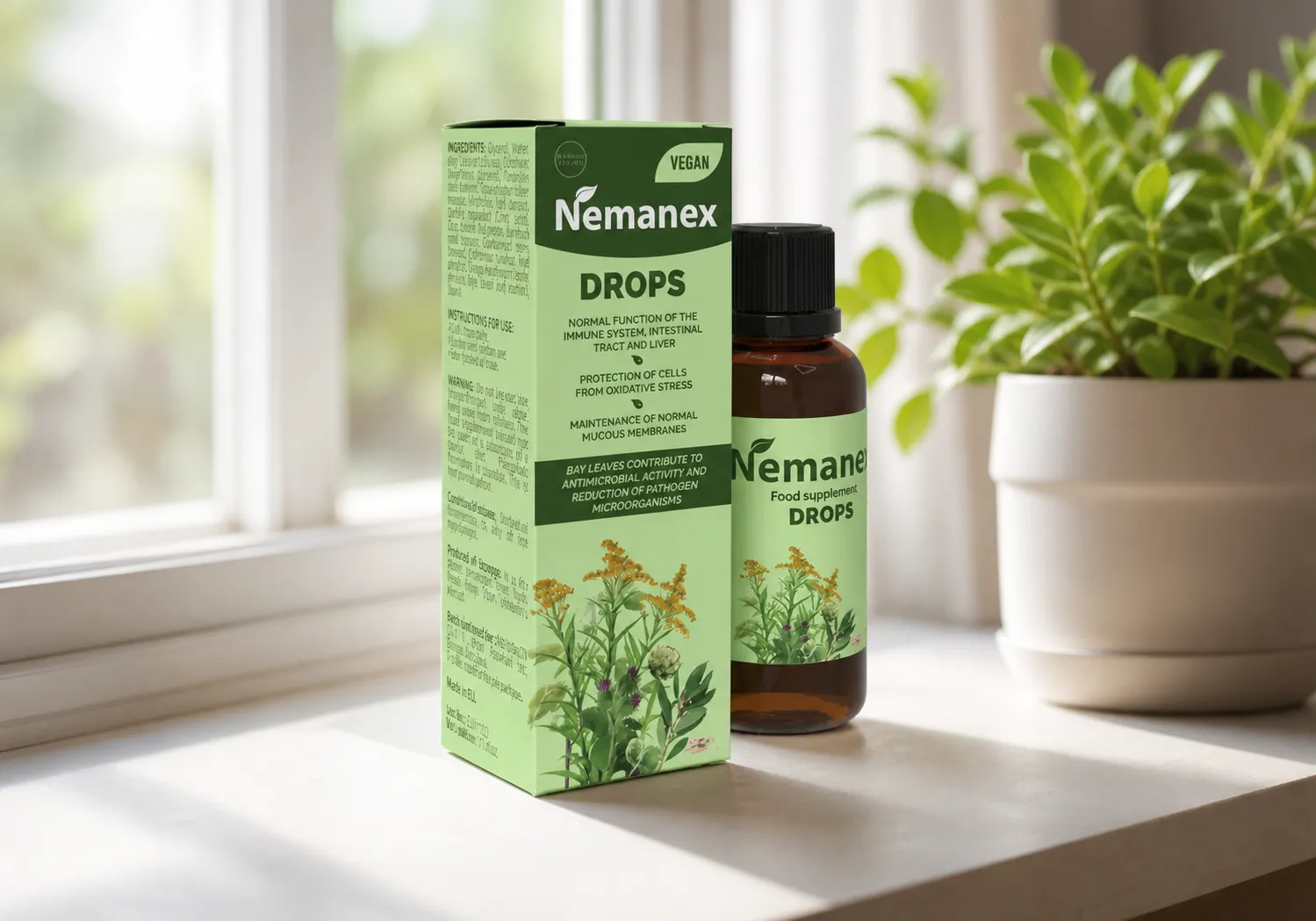 Nemanex Cystitis — le produit au quotidien