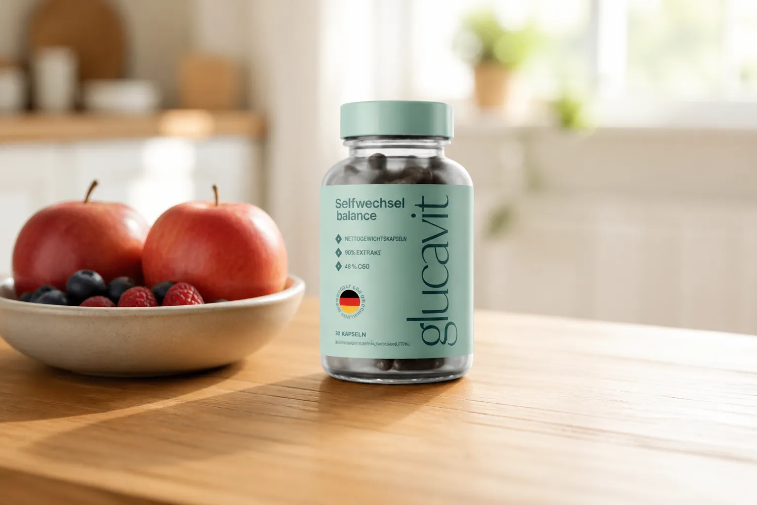 Glucavit — le produit au quotidien