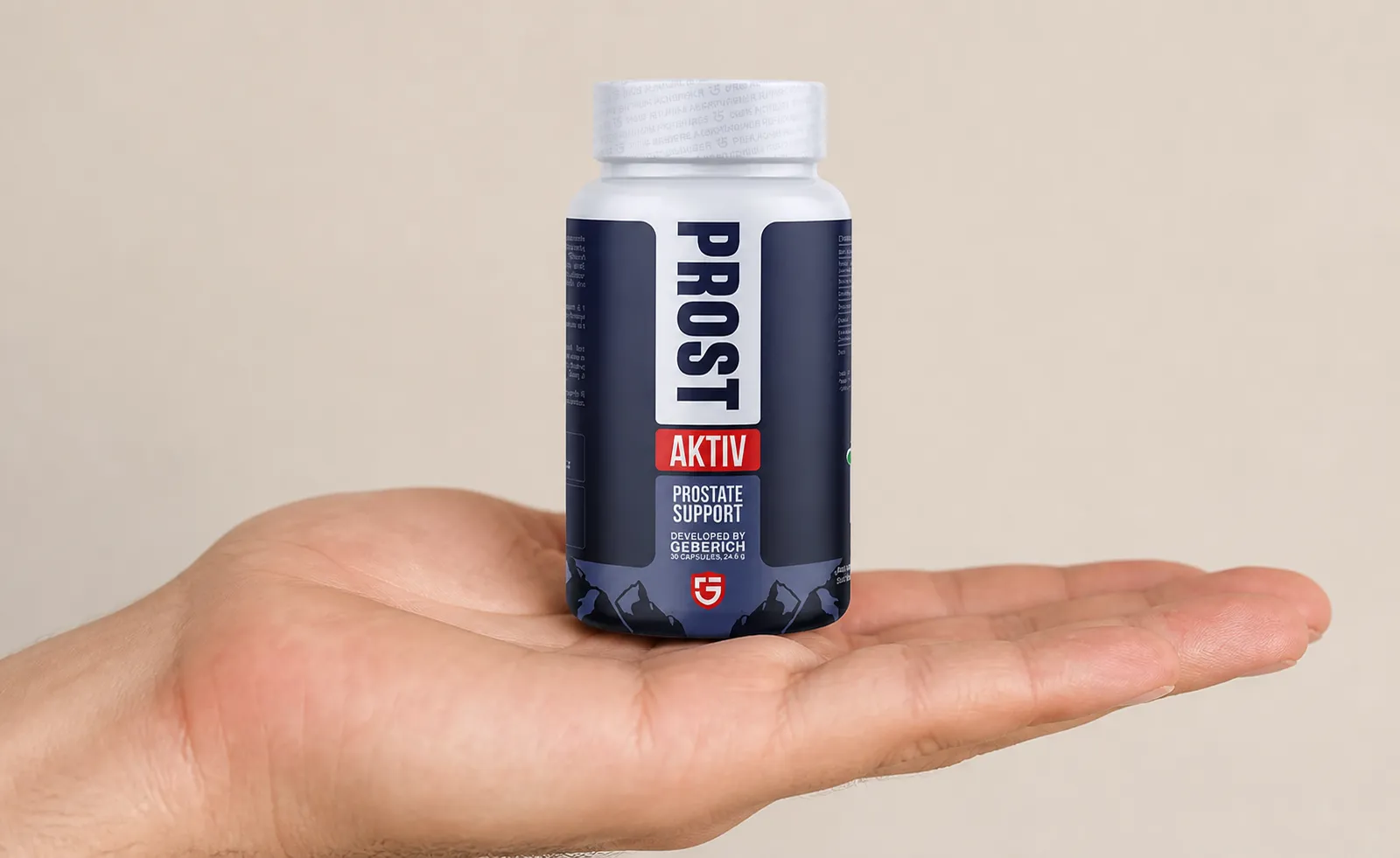 ProstAktiv — le produit en main