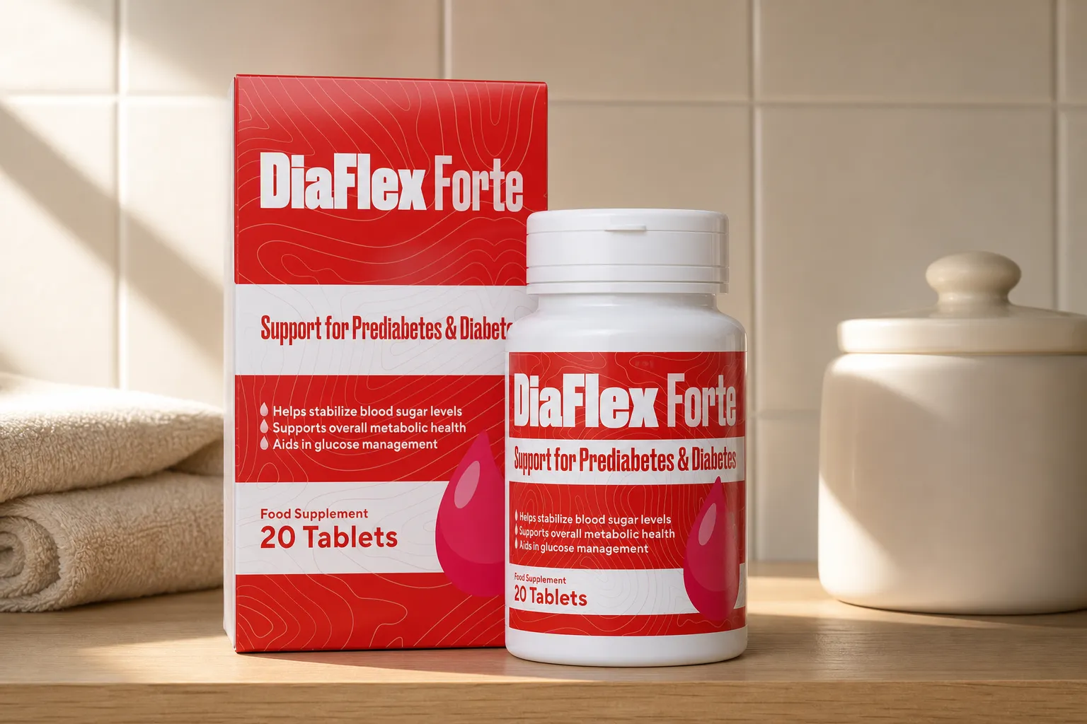 DiaFlex Forte — le produit au quotidien