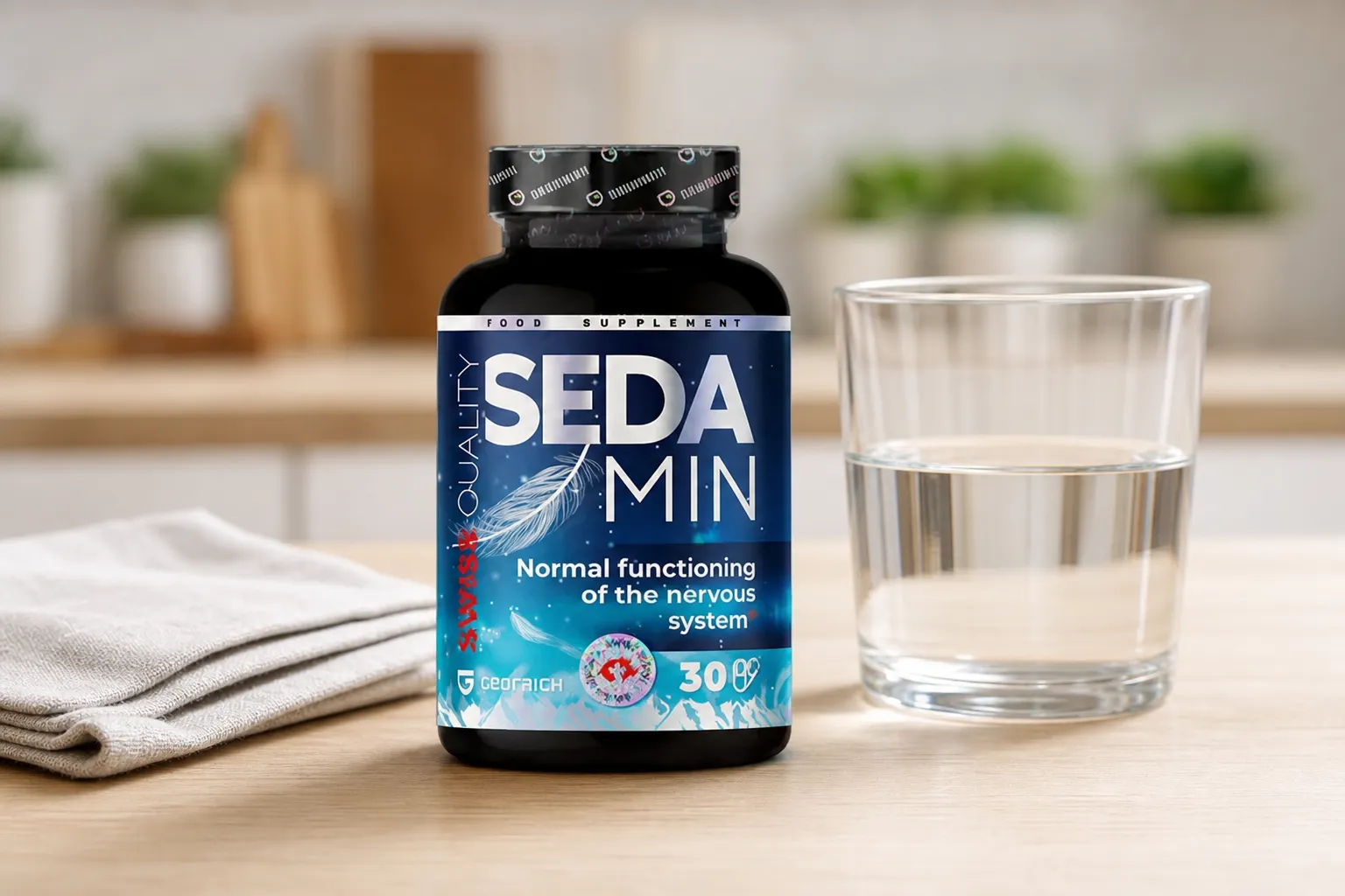 Sedamin — le produit au quotidien