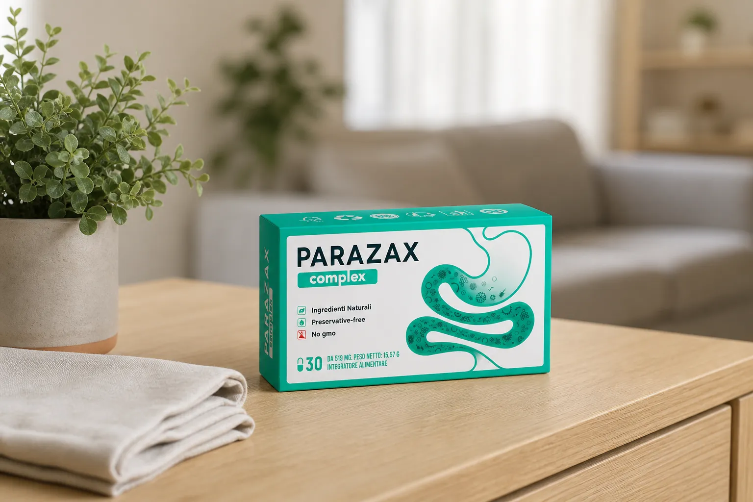 Parazax Complex — le produit au quotidien