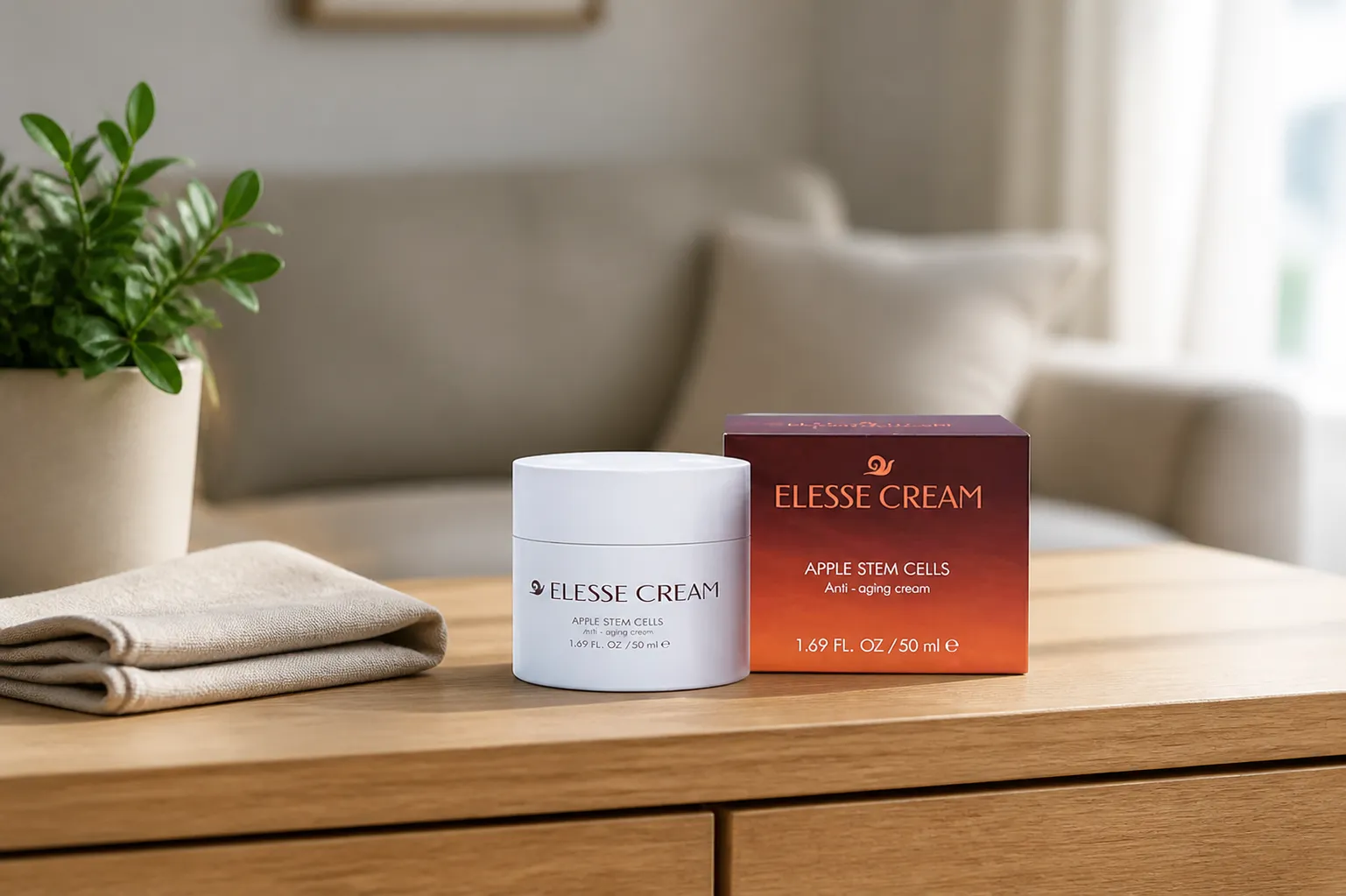 Elesse Cream — le produit au quotidien