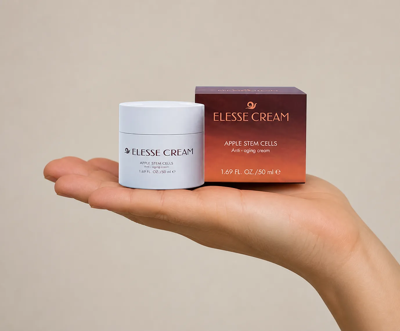 Elesse Cream — le produit en main