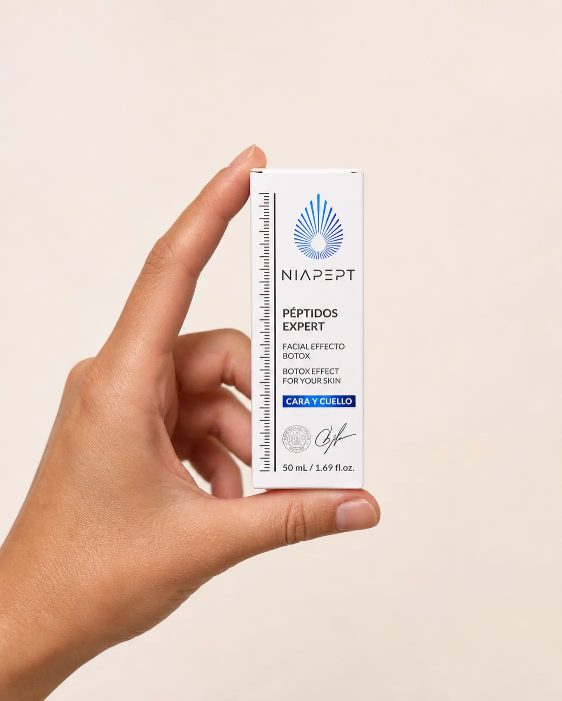 Niapept — le produit en main