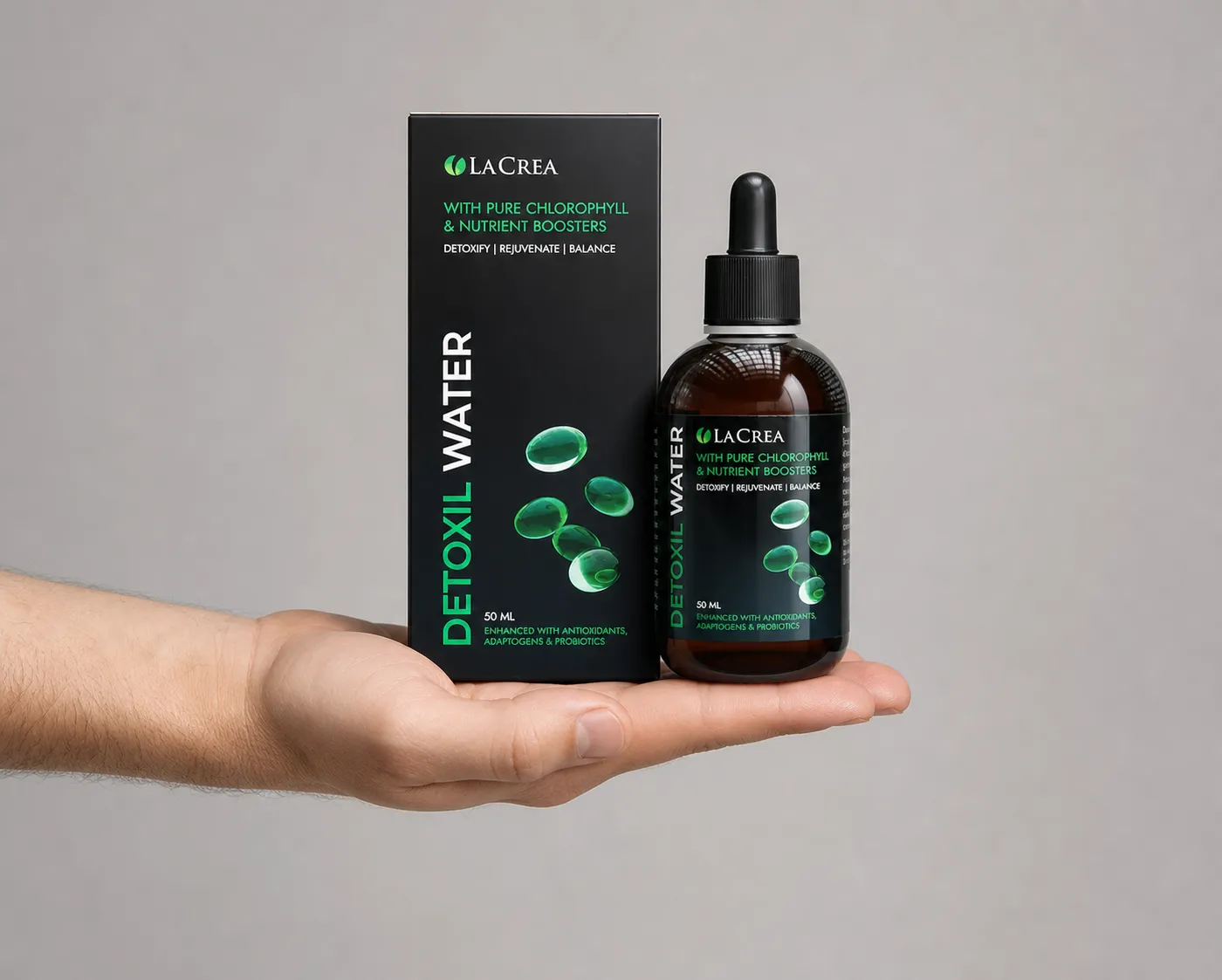 Detoxil Water Parasites — le produit en main