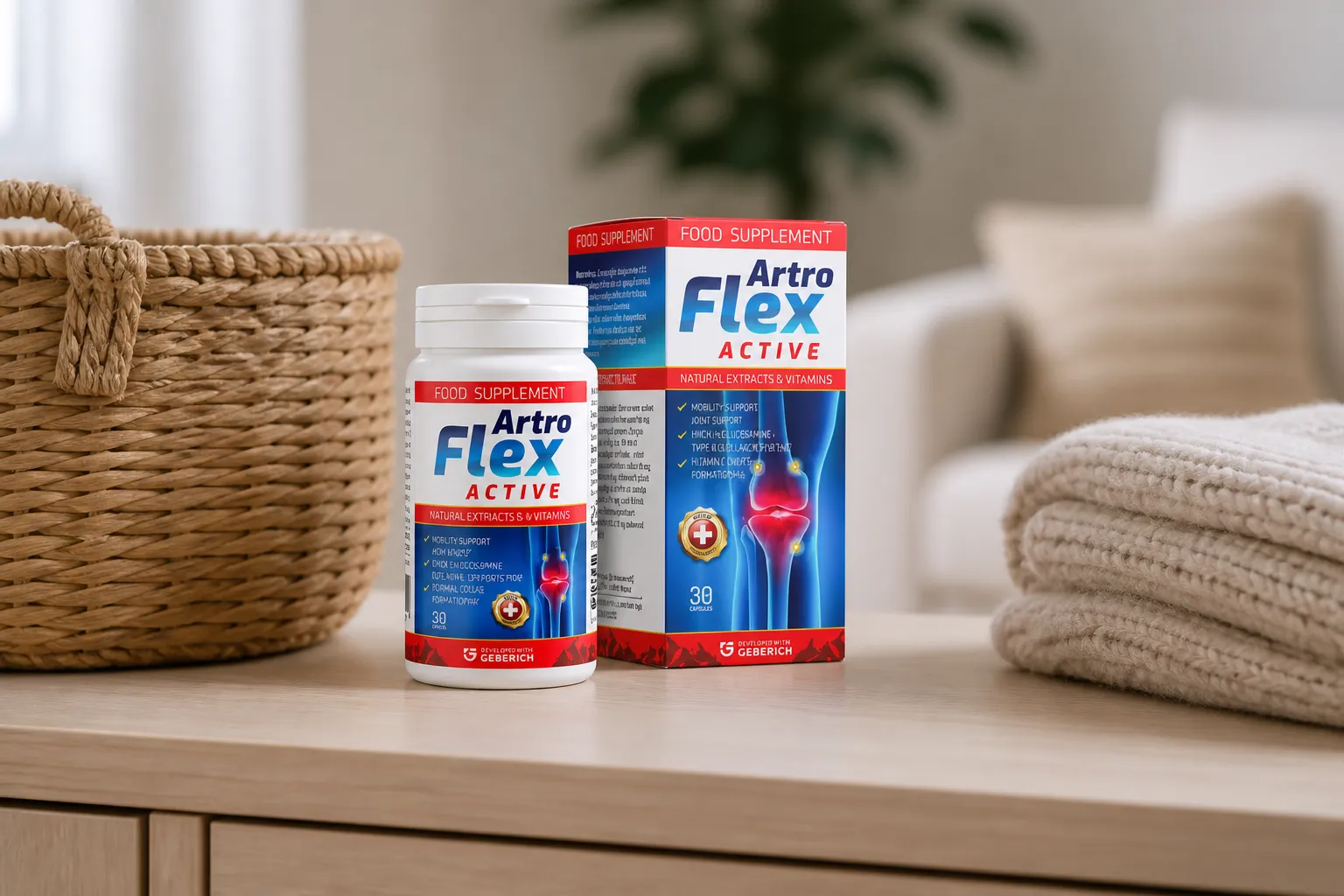 Artroflex Active — le produit au quotidien