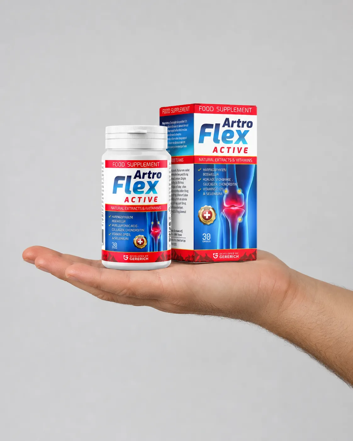 Artroflex Active — le produit en main