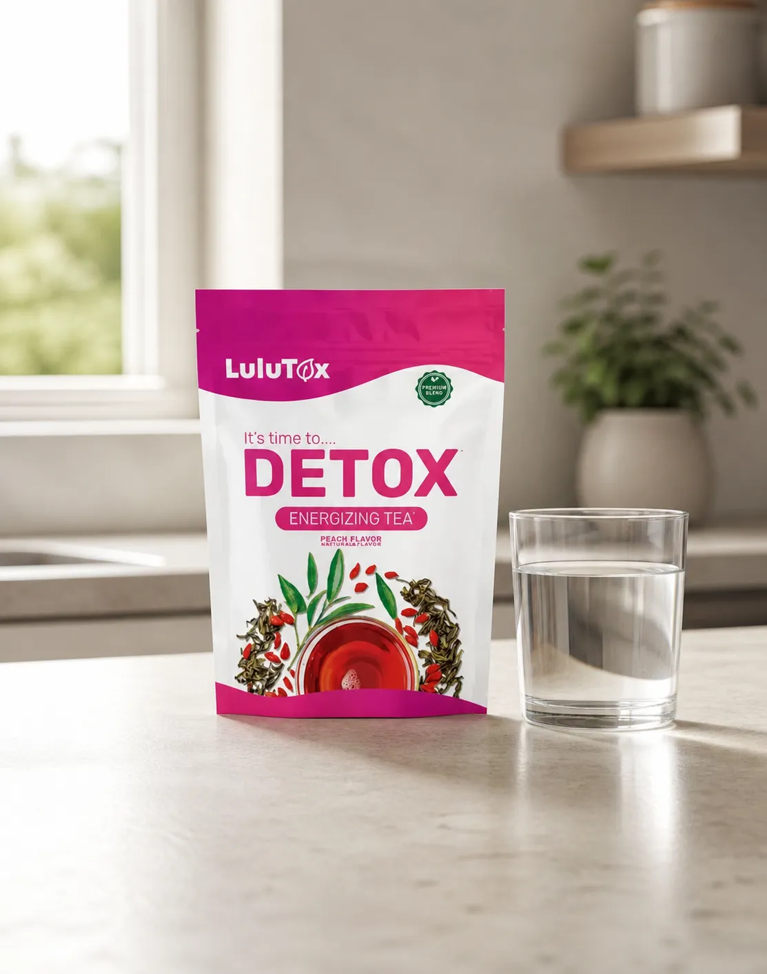 Lulutox Detox Tea HCTC — le produit au quotidien