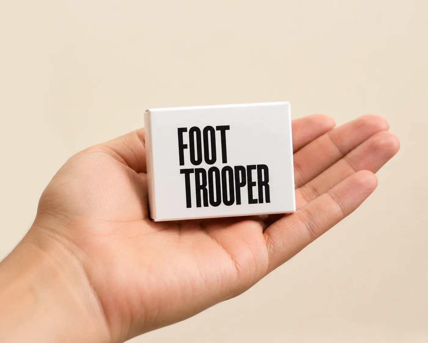 Foot Trooper — le produit en main