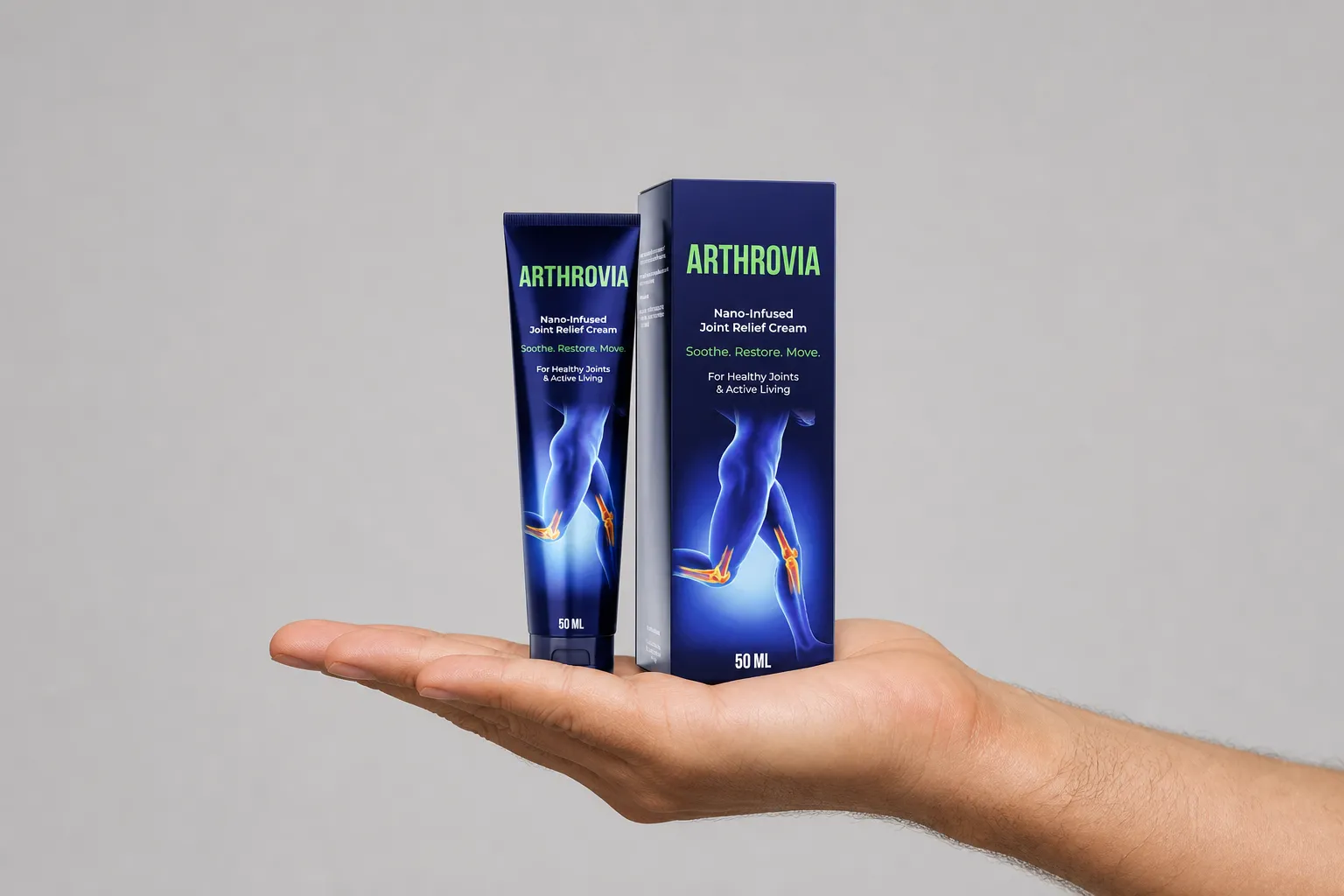 Arthrovia — le produit en main