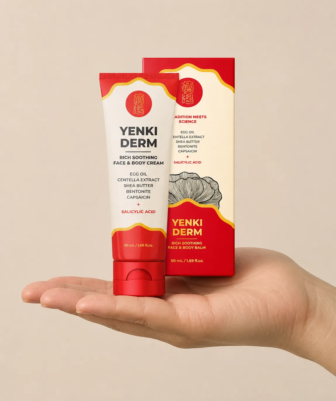 Yenki Derm — le produit en main