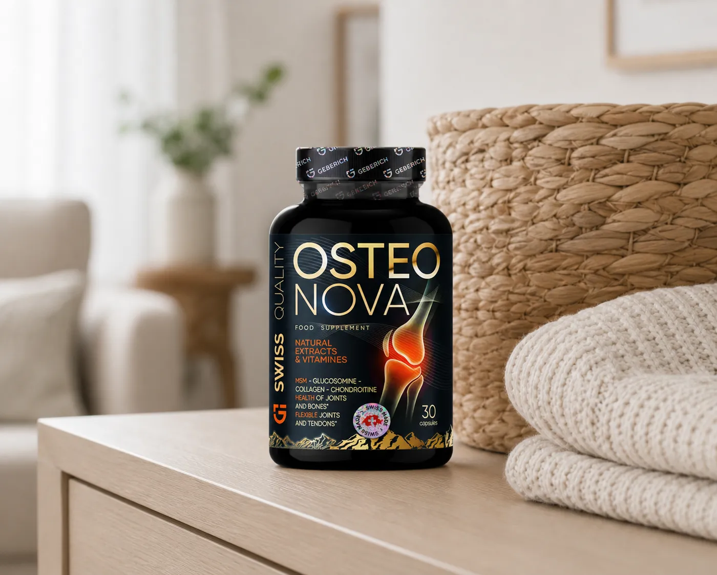 OsteoNova — le produit au quotidien