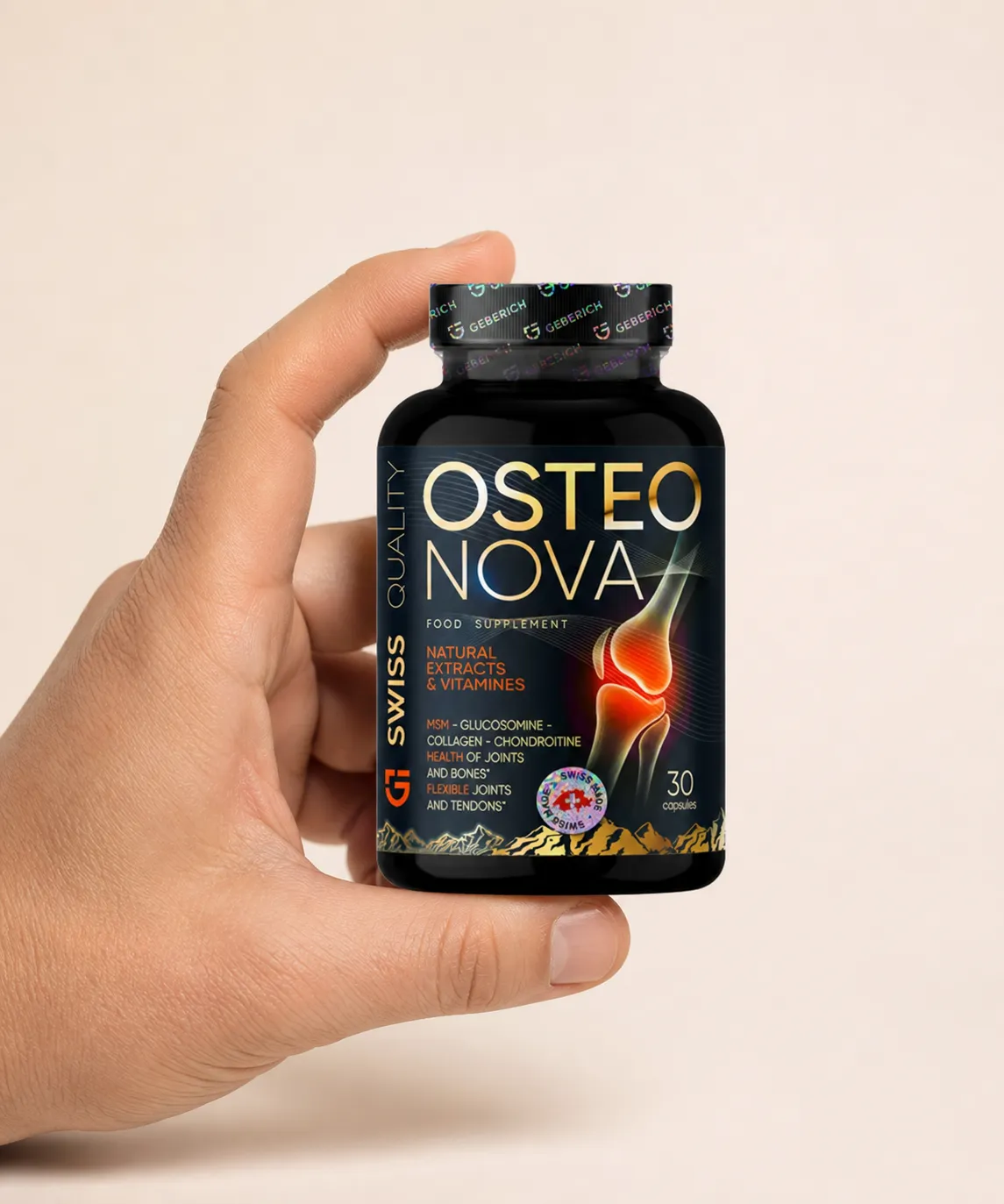 OsteoNova — le produit en main