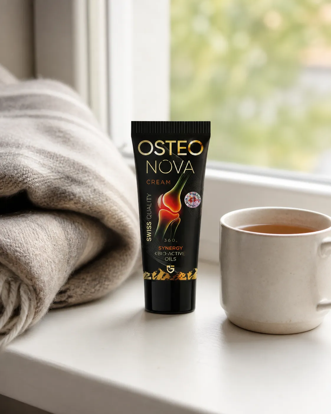 OsteoNova cream — le produit au quotidien