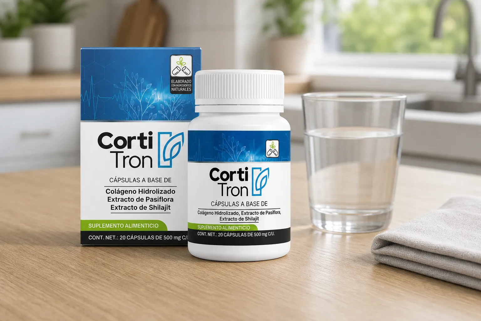 Cortitron — le produit au quotidien
