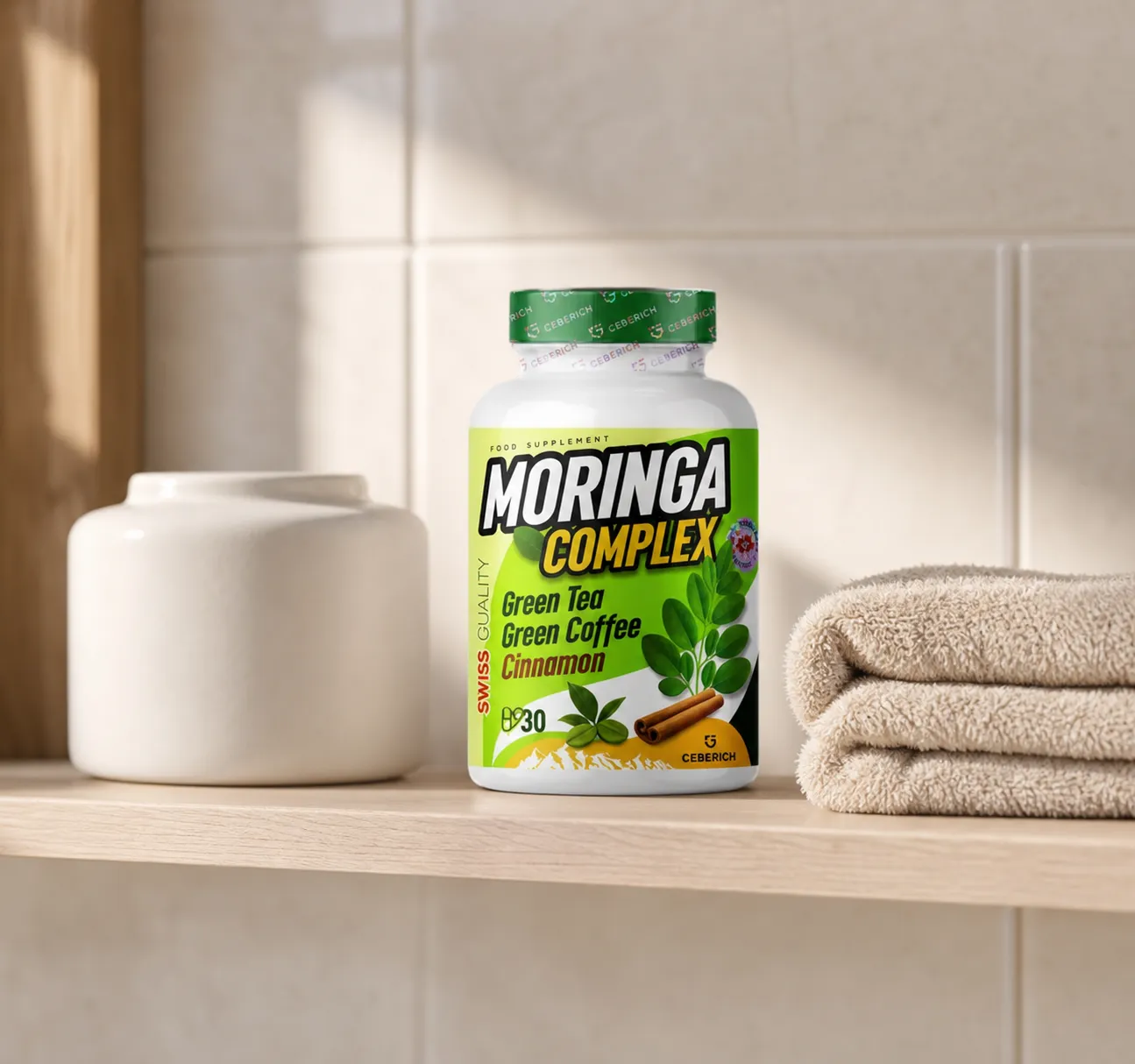 Moringa Complex — le produit au quotidien