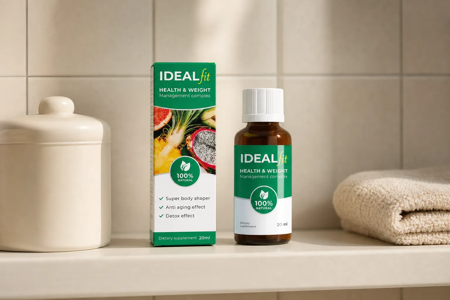 IdealFit — le produit au quotidien