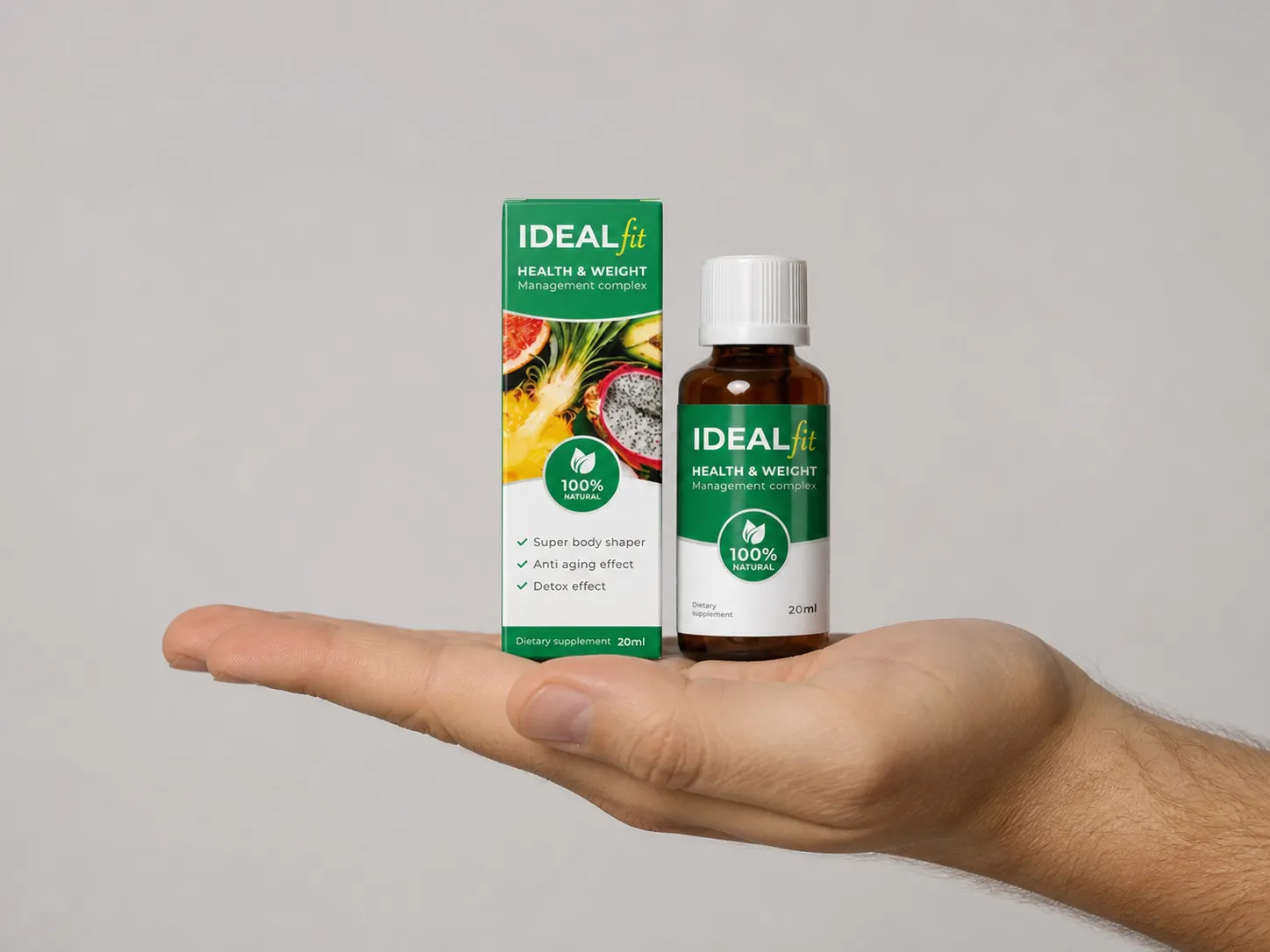 IdealFit — le produit en main