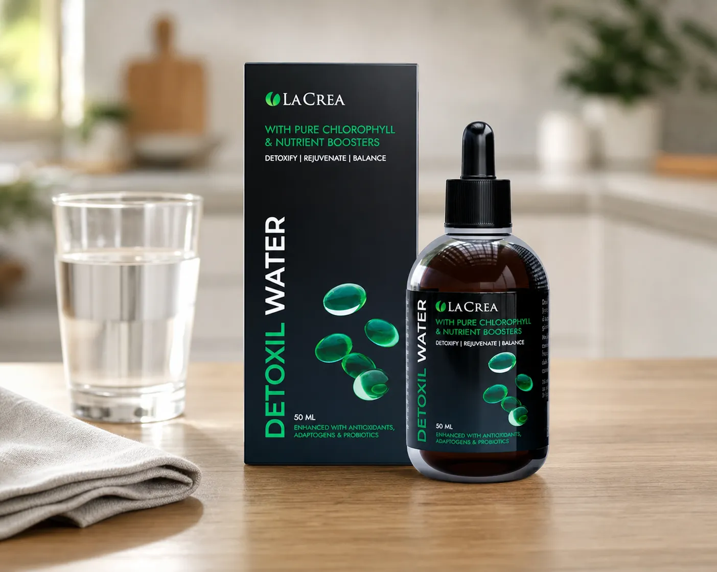 Detoxil water — le produit au quotidien